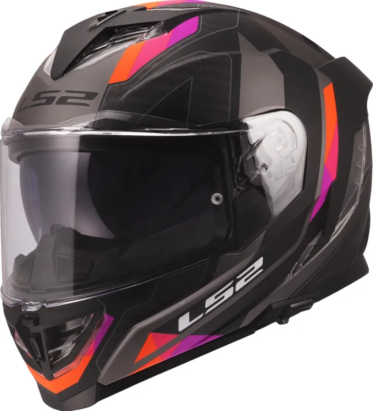 Dokud Zásoby Vydrží LS2 FF818 Storm III Sporty Helma šedá/fialová - M (57/58)