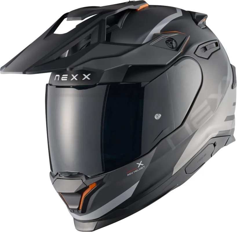 Aktuální Nexx Y.TRAVL Quest Enduro helma černo-šedá mat - XXL (63/64)