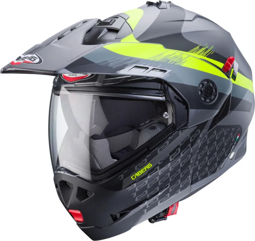 Caberg Tourmax X Sarabe Přilba šedá/žlutá - XL (61/62) Nejlepší Cena