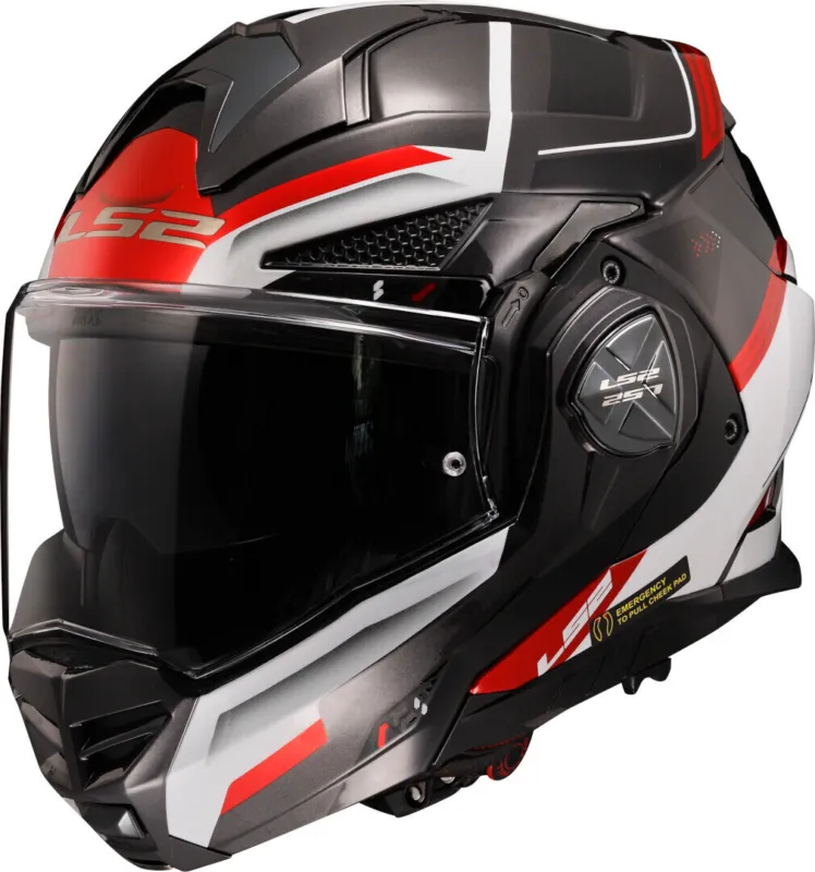 Bezpečná Platba LS2 FF901 Advant X Spectrum Přilba černá/bílá/červená - XL (61/62)