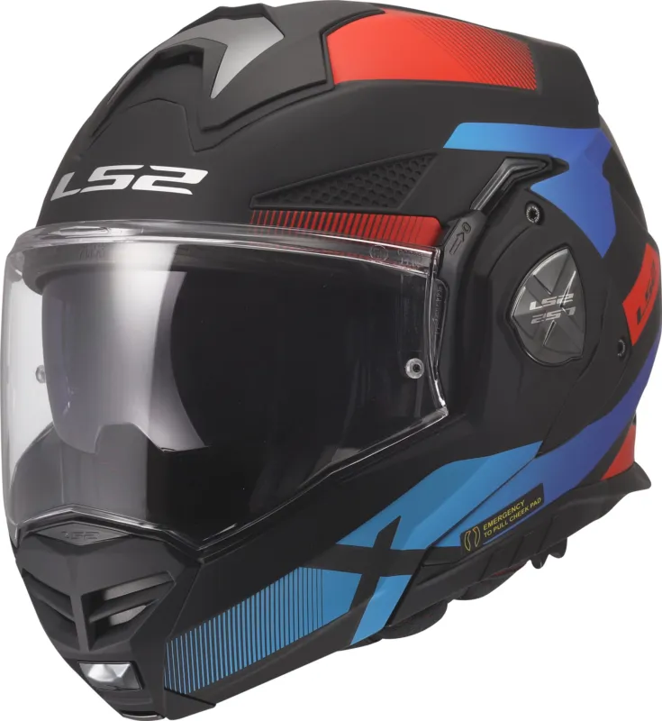 Akční Cena LS2 FF901 Advant X Nova Helma černý/červený/modrý - XXL (63/64)