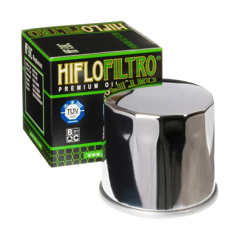 Hiflofiltro Chromový olejový filtr - HF138C - Hiflofiltro Výprodej