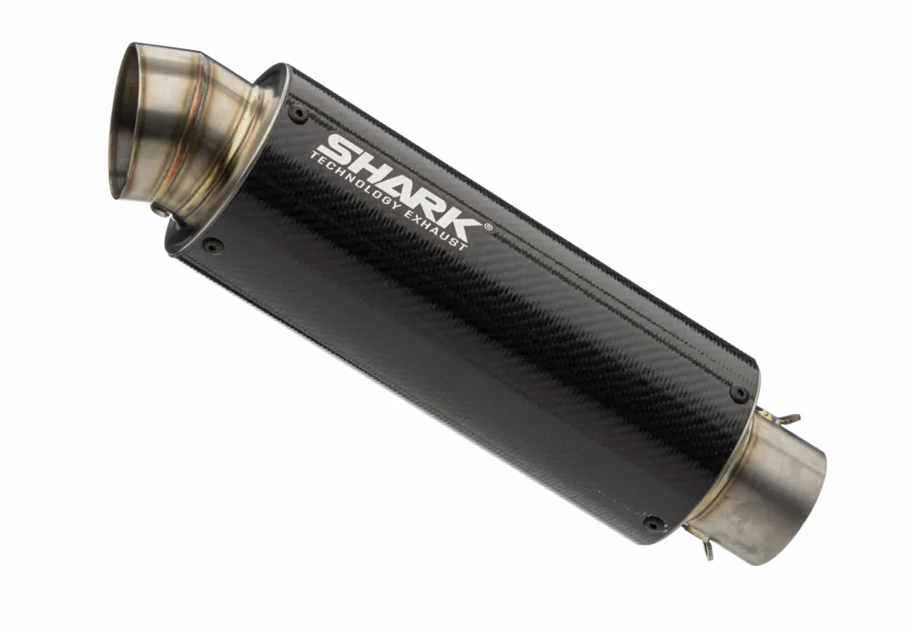 Objednat Nyní ŽRALOČÍ VÝFUK SRC 4 uhlík - SHARK EXHAUST