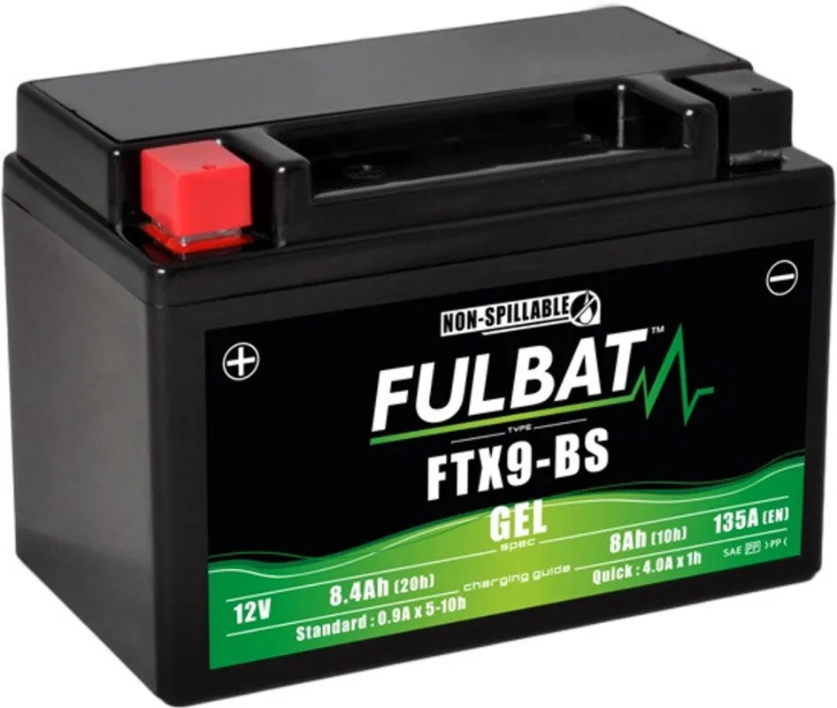 Gelová baterie FULBAT FTX9-BS GEL (YTX9-BS GEL) Víkendová Akce