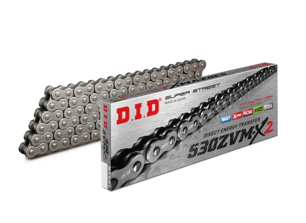 Akce ZVM-X série X-Kroužkový řetěz D.I.D Chain 530ZVM-X2 128 článků
