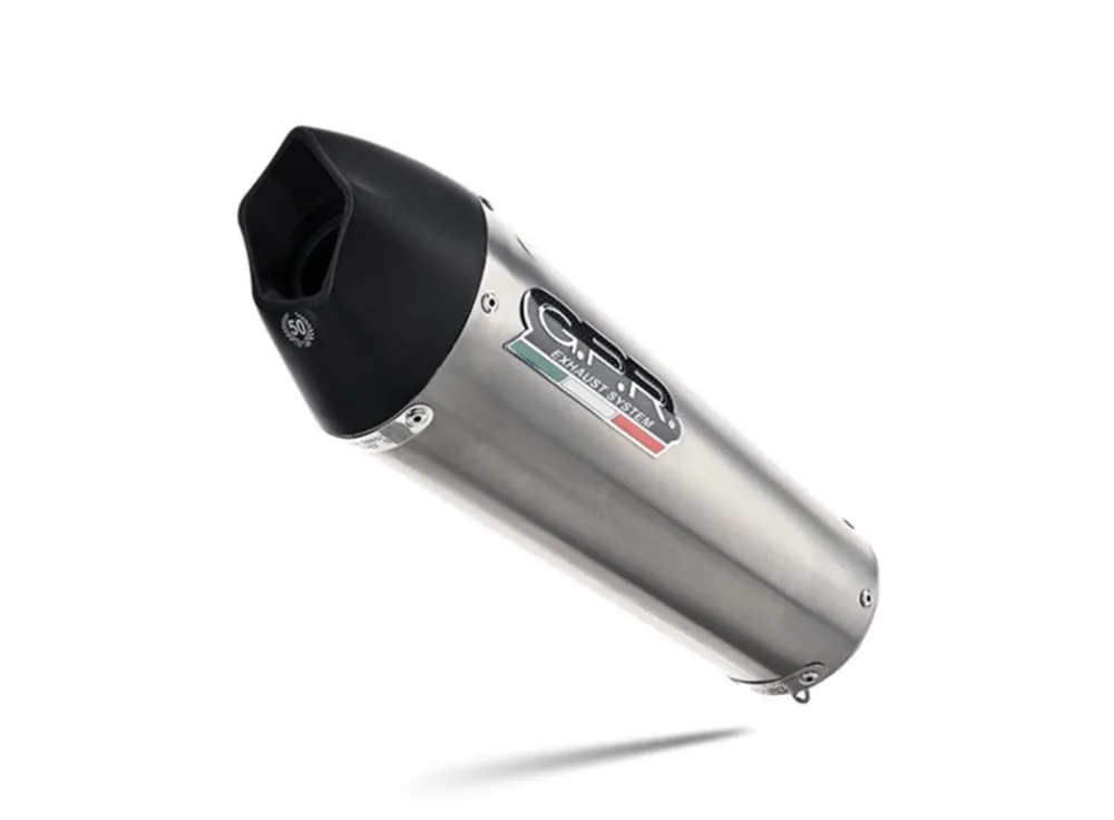 Akce Koncovka výfuku Slip-on GPR NEW GRAND PRIX EVO TITANIUM H.225.GPAN.TO Broušený titan