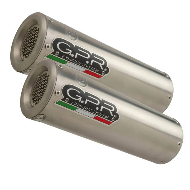 Akční Nabídka Dvojitá koncovka výfuku Slip-on GPR M3 H.48.M3.INOX Broušená nerezová ocel