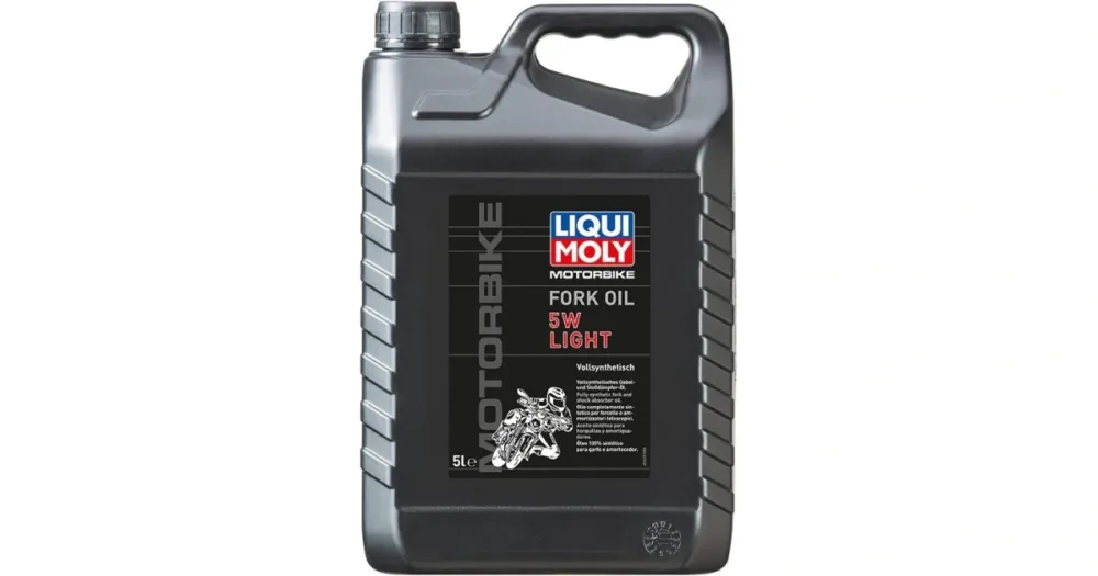 Přímo Od Výrobce LIQUI MOLY Motorbike Fork Oil 5w Light - olej do tlumičů pro motocykly - lehký 5 l