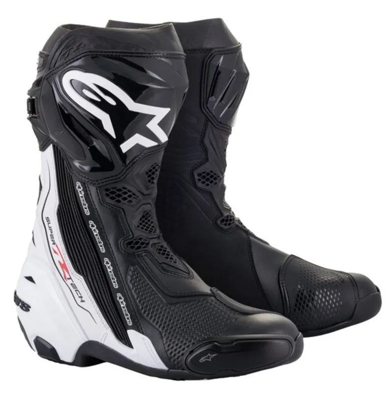 Pouze Dnes boty SUPERTECH R, ALPINESTARS (černá/bílá) 2026 - 44