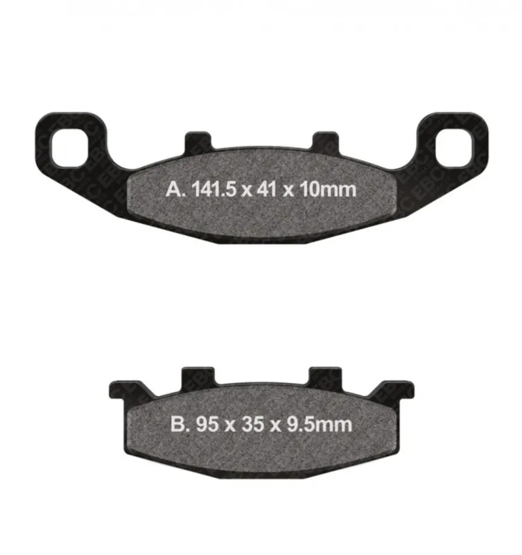 Brzdové destičky EBC FA129V Pouze Dnes