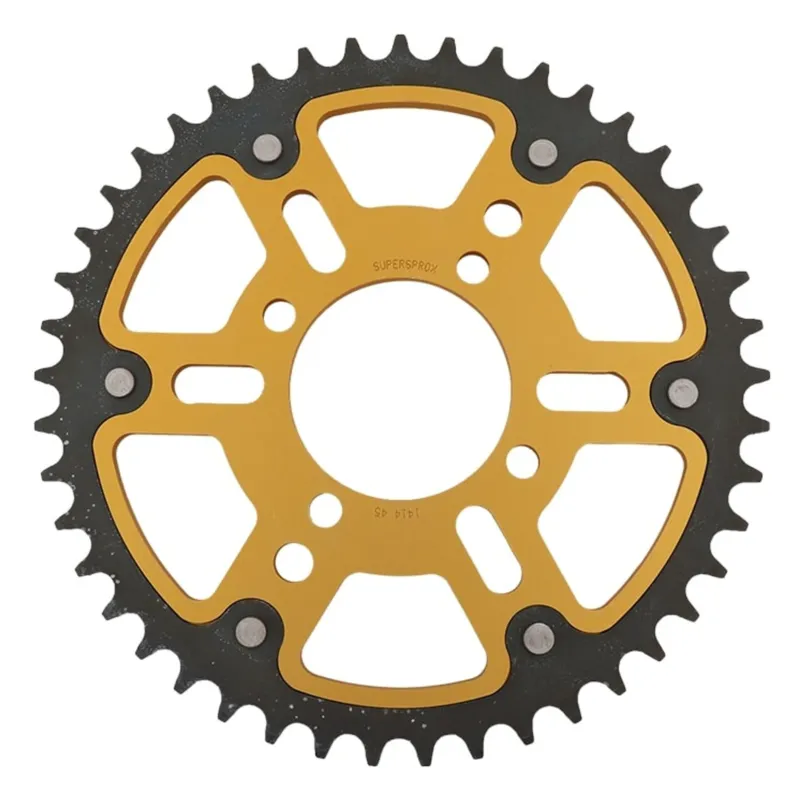 Autentický Řetězová rozeta SUPERSPROX STEALTH RST-1414 45-GLD zlatá 45 zubů, 520