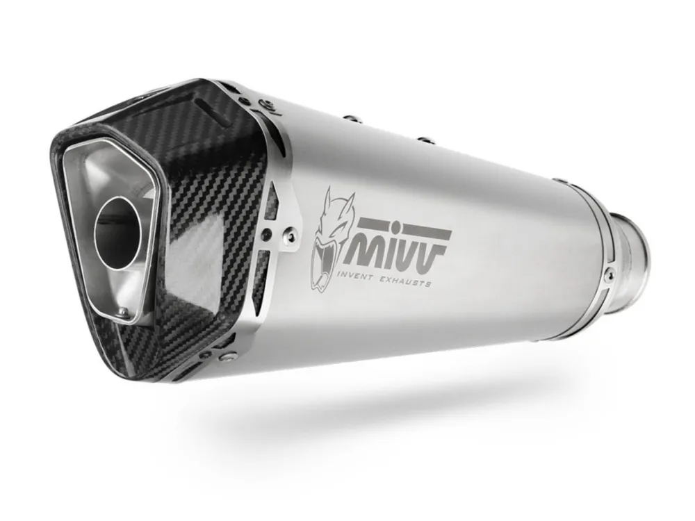 Nejprodávanější Koncovka výfuku MIVV DELTA RACE D.033.SDRX Stainless Steel / Carbon cap