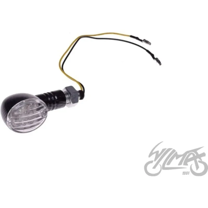 Zadní levý blinkr M10 LED carbon bílý kryt Speciální Cena
