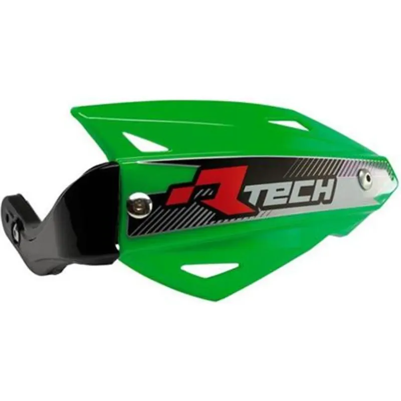Tovární Cena Univerzální chrániče rukou, handbary, zelené, 3 druhy upevnění na řídítka, Racetech VERTIGO ATV KITPMATVVE0