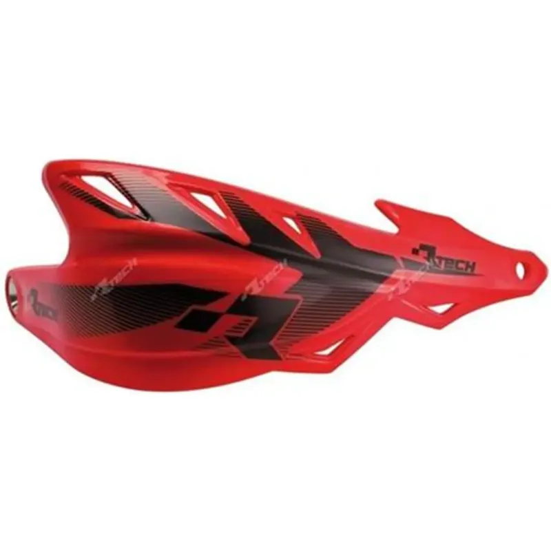 Univerzální chrániče rukou, handbary, červené, uchycení na řídítka 22,2 mm / 28,6 mm, Racetech RAPTOR KITPMRPRS00 Tovární Cena