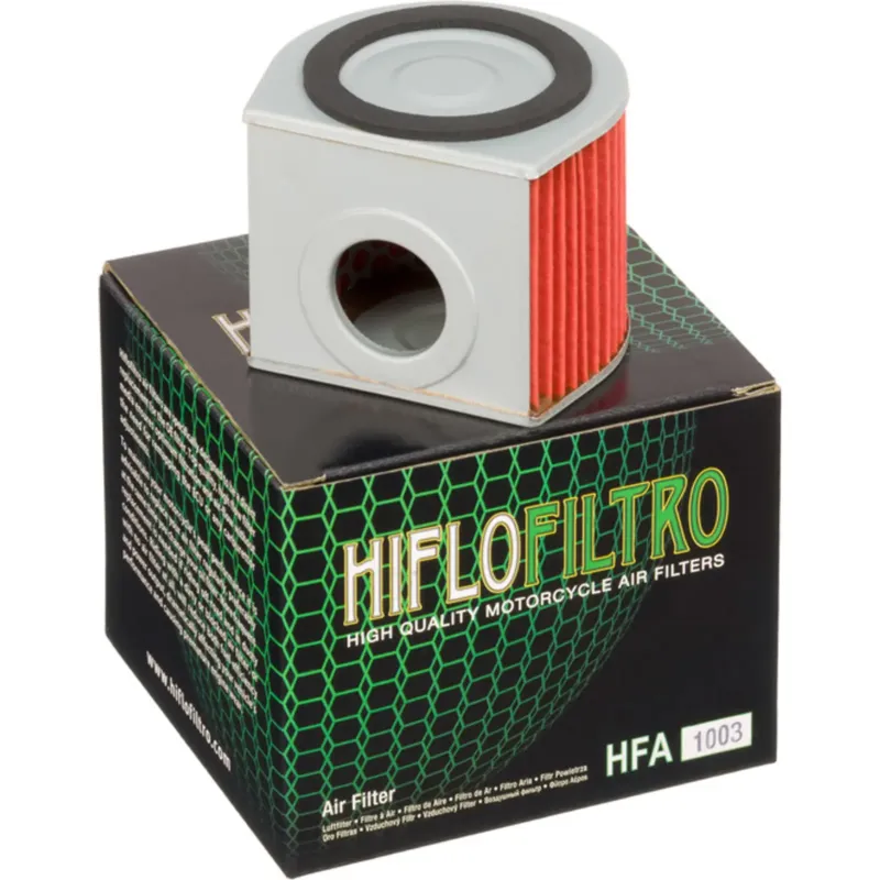 Vzduchový filtr papírový HifloFiltro HFA1003, Honda CH80 ELITE 85-07 Vysoce Kvalitní
