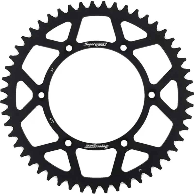 Dokud Zásoby Vydrží Zadní rozetta 520 51 zubů, Supersprox 245 (JTR251), hliníková 7075-T6 ERGAL, černá