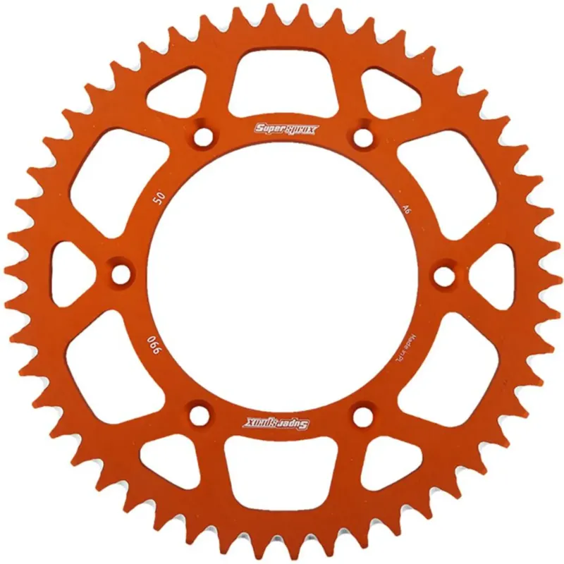 Akční Nabídka Zadní rozeta 520 50 zubů, Supersprox 899 (JTR897), hliníková ERGAL 7075-T6, oranžová