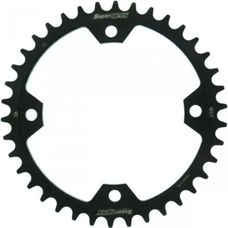 Výprodej Zadní řetězové kolo 520 38 zubů, Supersprox 1857 (JTR1857), ocelové, černé
