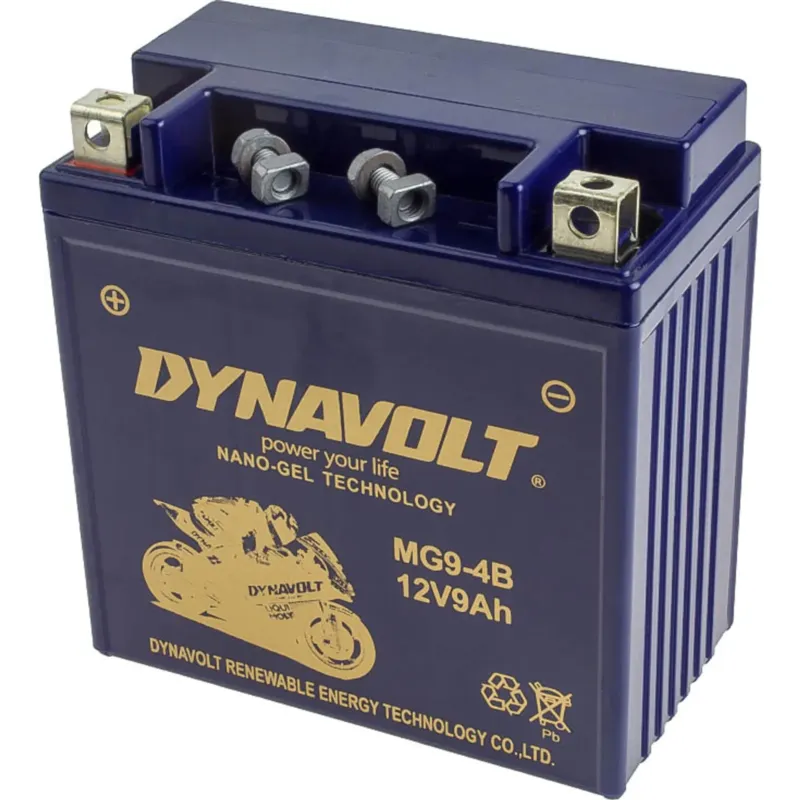 Výhodná Nabídka Gelová baterie Dynavolt MG9-4B (YB9-B) 136x76x139mm 12V 9Ah 110CCA