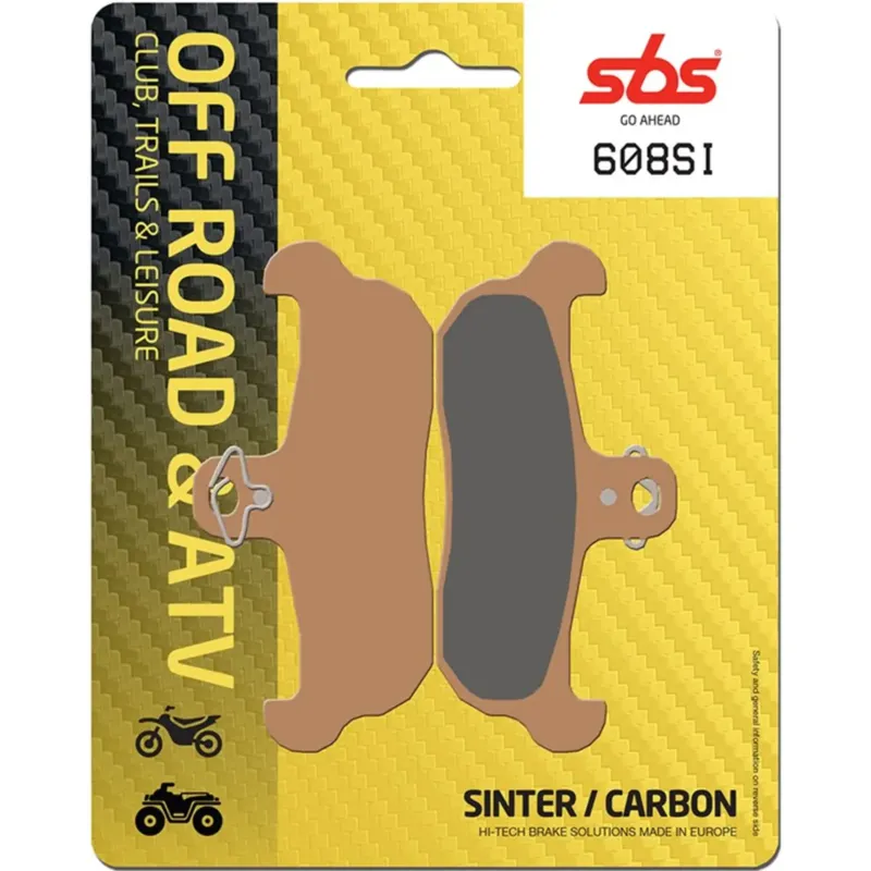 Sintrované brzdové destičky SBS Sinter Off Road 608SI Rychlé Dodání