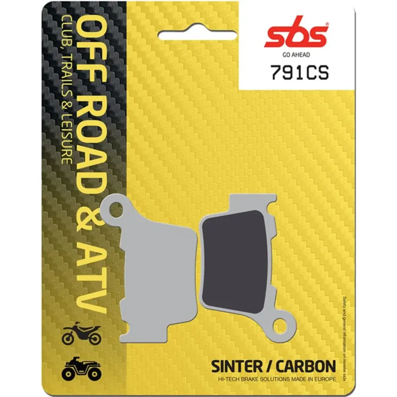 Aktuální Brzdové destičky karbonové SBS Carbon Tech Off Road 791CS