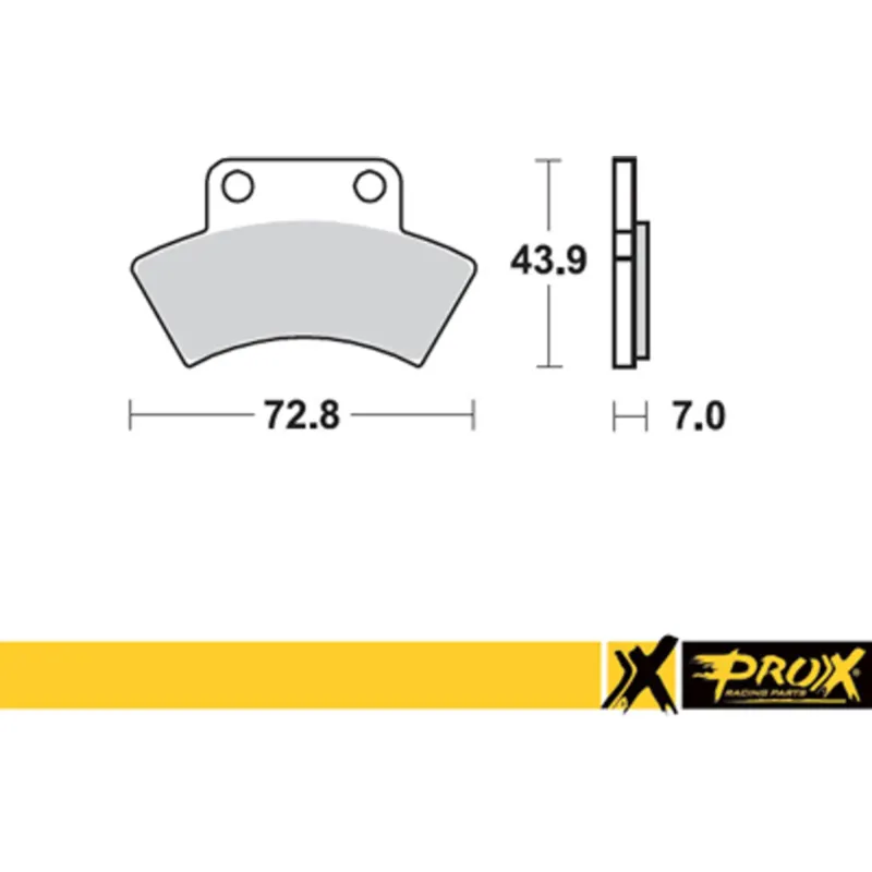 Zadní brzdové destičky Prox KH232 (37.204402) Polaris SCRAMBLER / SPORTSMAN 400 ‘94-97 Objednat Nyní