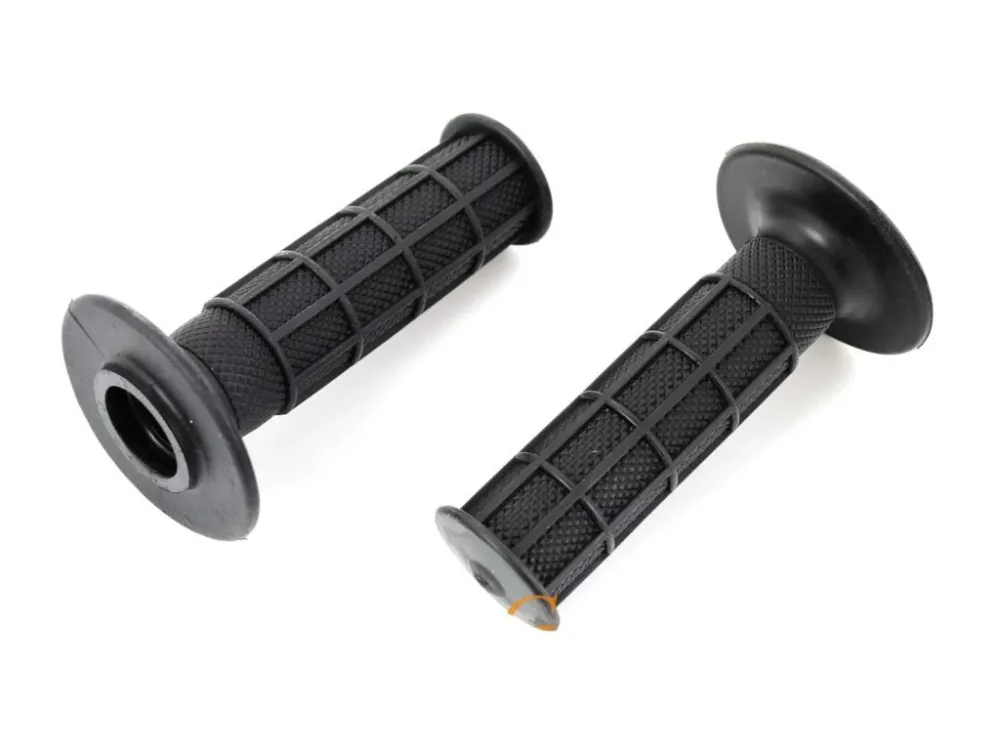 Gumové gripy černé 22/24 mm 110 mm pro Zündapp GTS, KS, C 50 Sport, Kreidler, Hercules Aktuální