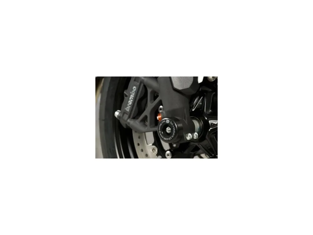 Aktuální Padací chrániče přední vidlice RG Racing pro TRIUMPH Speed Triple (‘11), černé (pár)