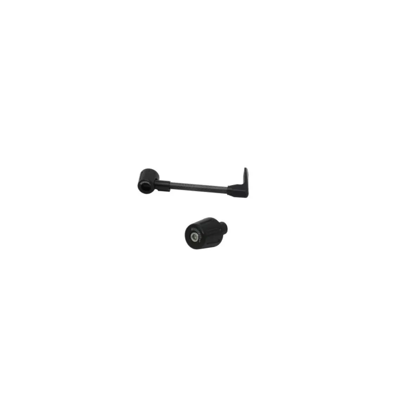 Lever guard ACCOSSATO with black hose and joint right, carbon Rychlé Dodání